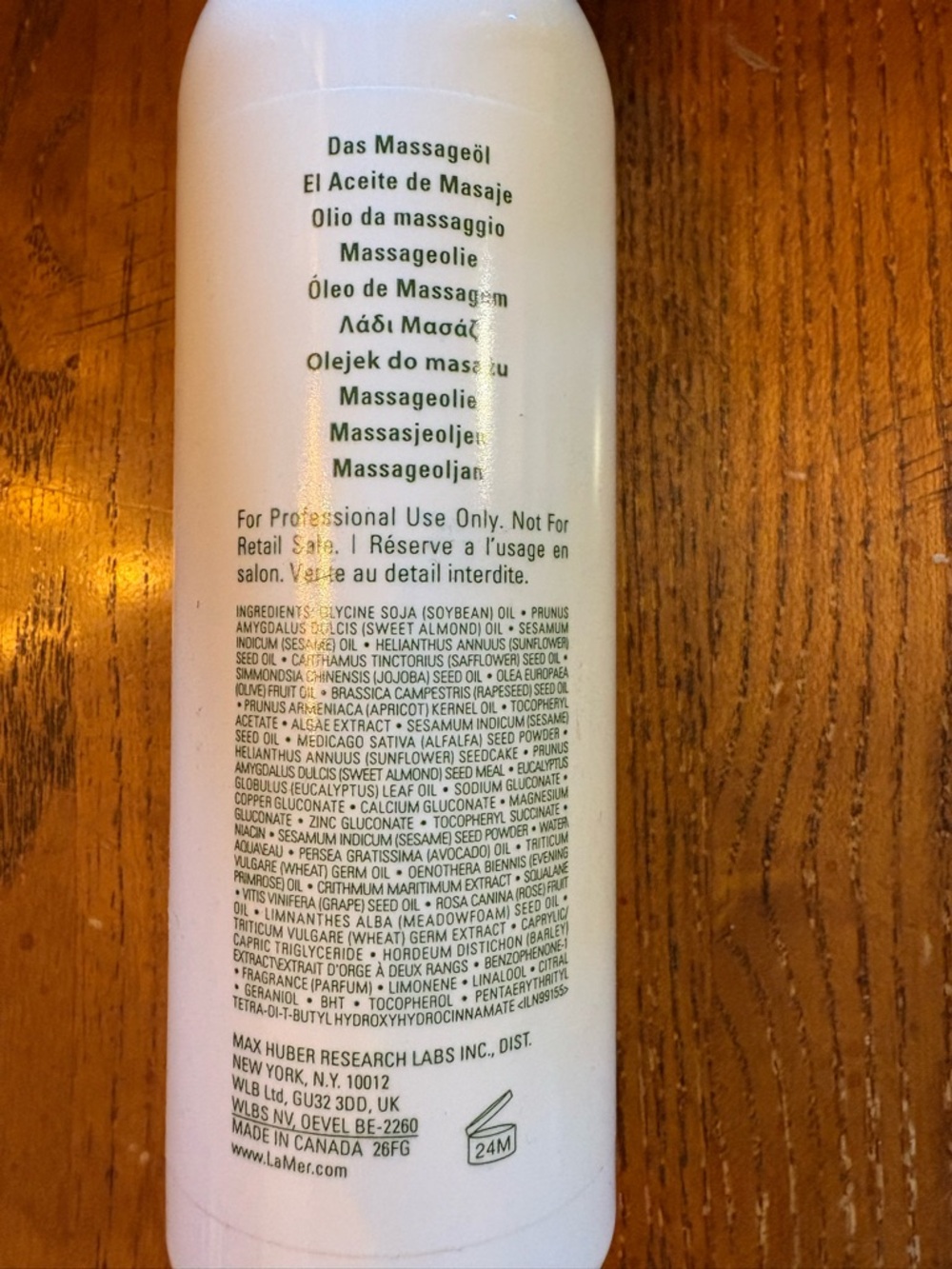La Mer The Massage Oil 6.7 oz Discontinued, NEW Sealed, No Box ONE MORE IN STOCK - Picture 3 of 5